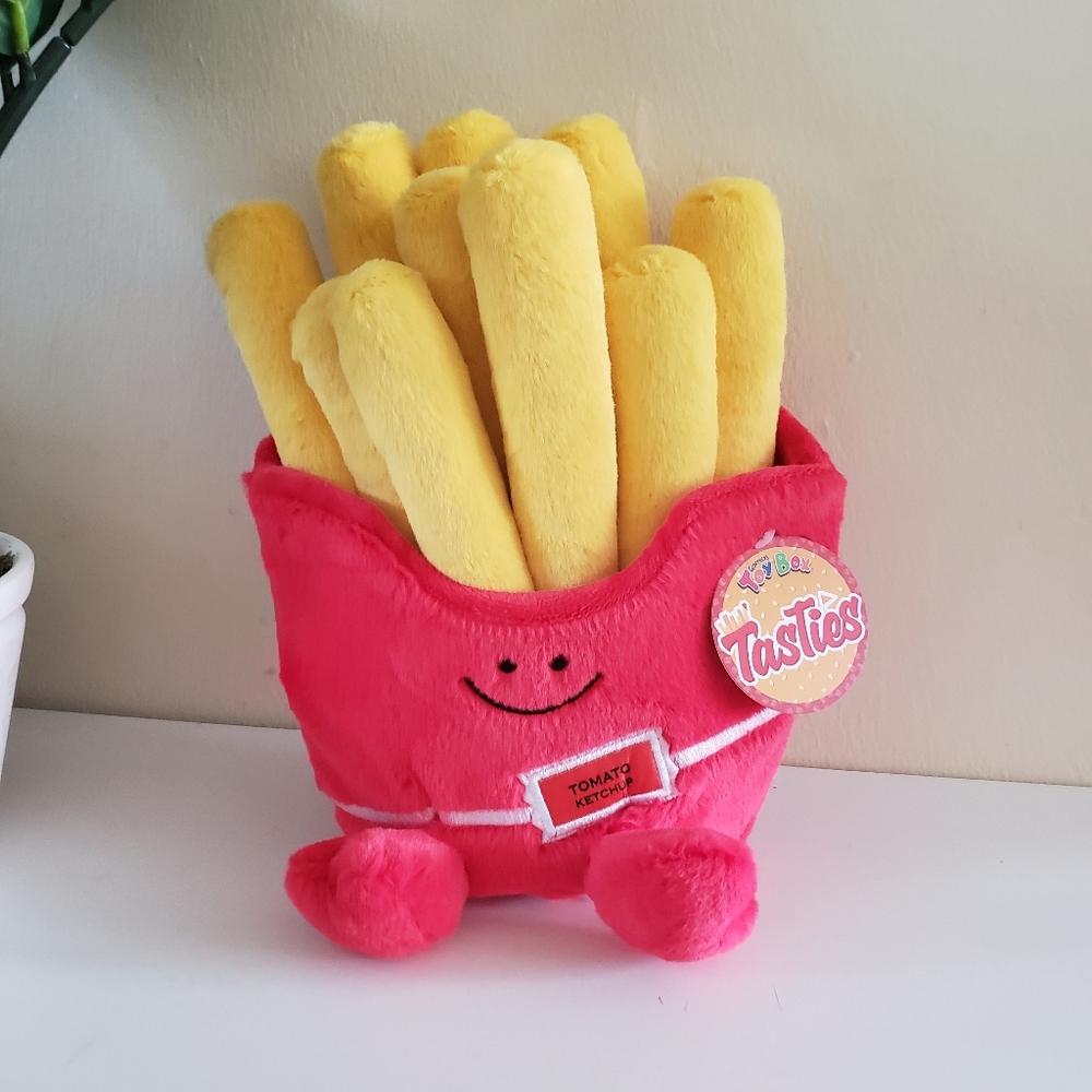 Geoffrey's NWT  Toy Box Tasties French Fries 10-Inch Plush